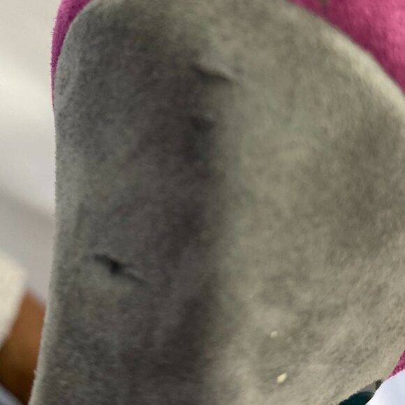 Nine West Leather Upper 3 Tone Heels - Picture 9 of 11